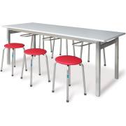 Bàn ăn khu công nghiệp 1m4 BA01-14
