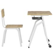 Bộ bàn ghế học sinh khung thép BHS41B - BHS41BG