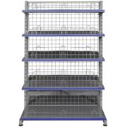 Kệ siêu thị để hàng 2 mặt GST04