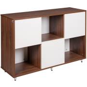 Tủ tài liệu thấp 2 mặt LUX850-3T1