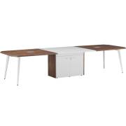 Bàn họp 3m6 chân sắt LUXH3612C10