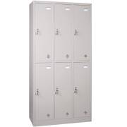 Tủ locker sắt 6 ngăn TU982-3K