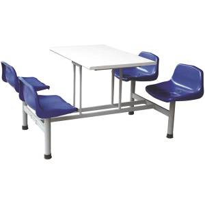 Bàn ăn liền ghế 4 chỗ BA02