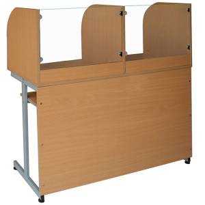 Bàn học tiếng khung thép BH101