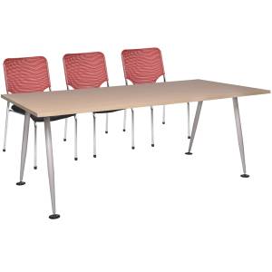 Bàn họp văn phòng 1m8 HRH1810C8