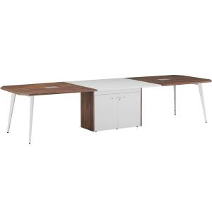 Bàn họp 3m6 chân sắt LUXH3612C10