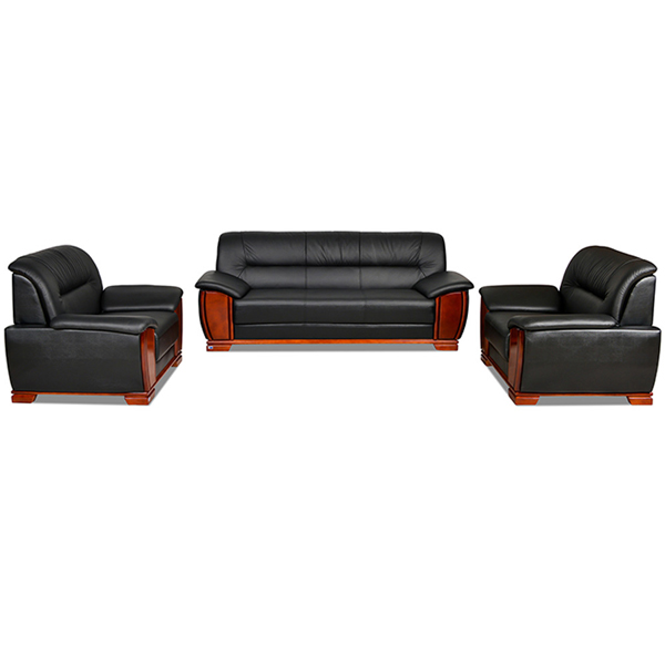 Bộ ghế sofa bọc da SF01
